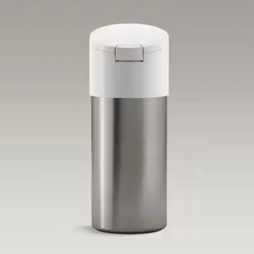 KOHLER Disinfecting Wipes Dispenser Stainless Steel Canister Easy One Touch Lid